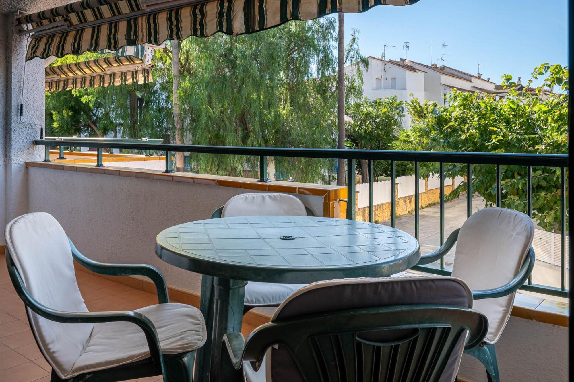 At044 Cerca De La Playa, Con Piscina Y Airco Apartment Torredembarra Exterior photo